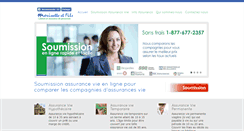 Desktop Screenshot of courtierassurancevie.com
